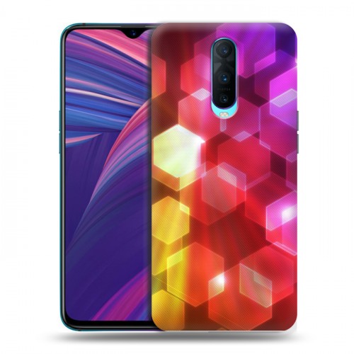 Дизайнерский пластиковый чехол для OPPO RX17 Pro Красочные абстракции