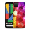 Дизайнерский силиконовый чехол для Google Pixel 4 XL Красочные абстракции