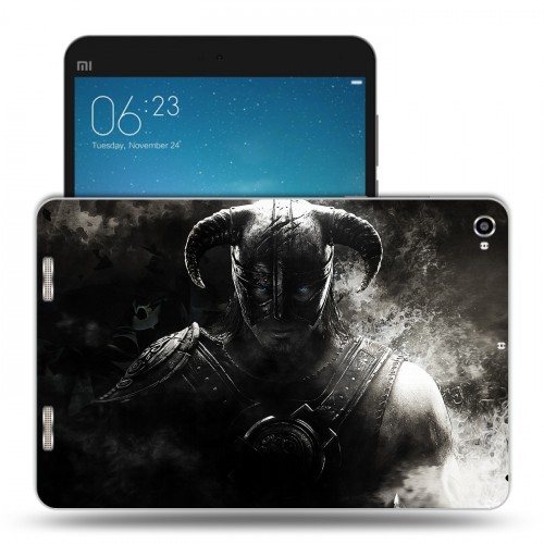 Дизайнерский силиконовый чехол для Xiaomi Mi Pad 2 Skyrim