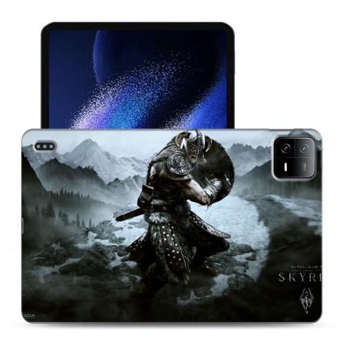 Дизайнерский силиконовый чехол для Xiaomi Pad 6 Skyrim