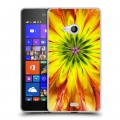 Дизайнерский пластиковый чехол для Microsoft Lumia 540 Красочные абстракции