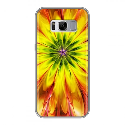 Дизайнерский силиконовый чехол для Samsung Galaxy S8 Plus Красочные абстракции