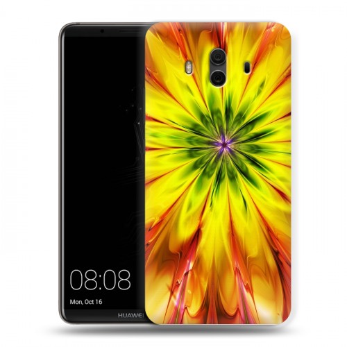 Дизайнерский пластиковый чехол для Huawei Mate 10 Красочные абстракции