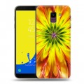 Дизайнерский пластиковый чехол для Samsung Galaxy J6 Красочные абстракции