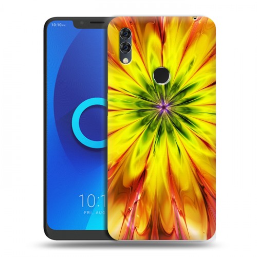 Дизайнерский силиконовый чехол для Alcatel 5V Красочные абстракции