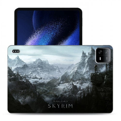 Дизайнерский силиконовый чехол для Xiaomi Pad 6 Skyrim