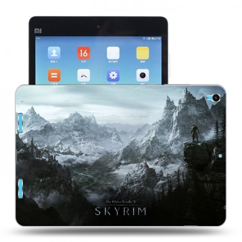 Дизайнерский силиконовый чехол для Xiaomi MiPad Skyrim