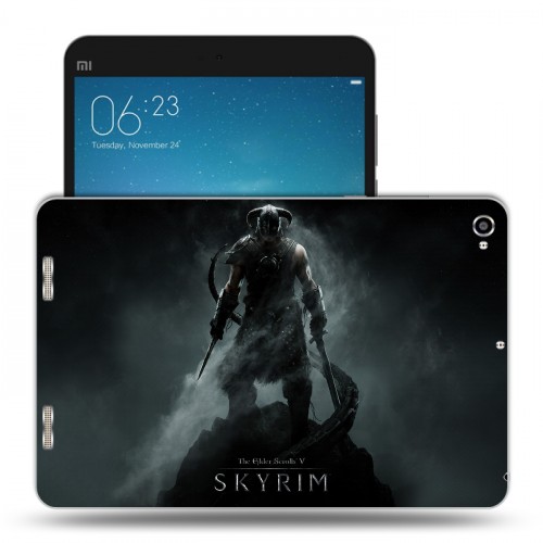 Дизайнерский силиконовый чехол для Xiaomi Mi Pad 2 Skyrim