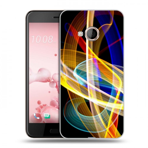 Дизайнерский силиконовый чехол для HTC U Play Красочные абстракции