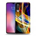 Дизайнерский силиконовый с усиленными углами чехол для Xiaomi Mi9 Красочные абстракции