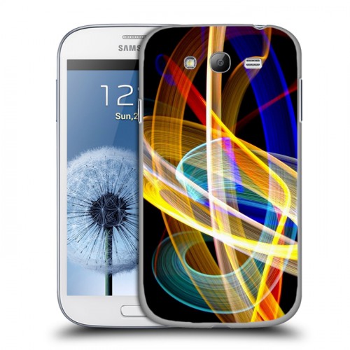 Дизайнерский пластиковый чехол для Samsung Galaxy Grand Красочные абстракции