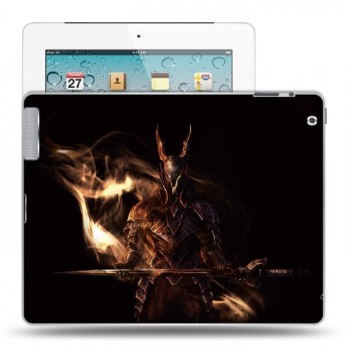 Дизайнерский пластиковый чехол для Ipad 2/3/4 Dark souls 