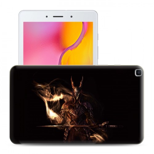 Дизайнерский силиконовый чехол для Samsung Galaxy Tab A 8.0 (2019) Dark souls 