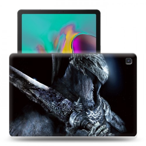 Дизайнерский силиконовый чехол для Samsung Galaxy Tab S5e Dark souls 