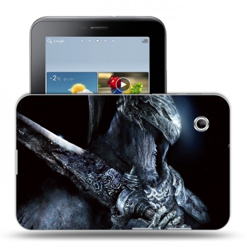 Дизайнерский силиконовый чехол для Samsung Galaxy Tab 2 7.0 Dark souls 