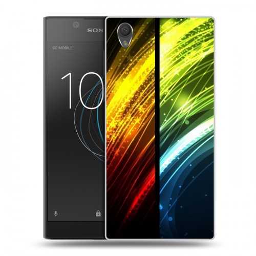 Дизайнерский пластиковый чехол для Sony Xperia L1 Красочные абстракции