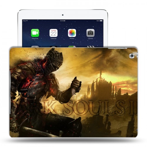 Дизайнерский силиконовый чехол для Ipad (2017) Dark souls 