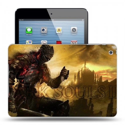 Дизайнерский силиконовый чехол для Ipad Mini Dark souls 