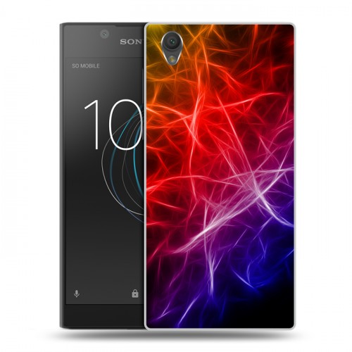 Дизайнерский пластиковый чехол для Sony Xperia L1 Красочные абстракции