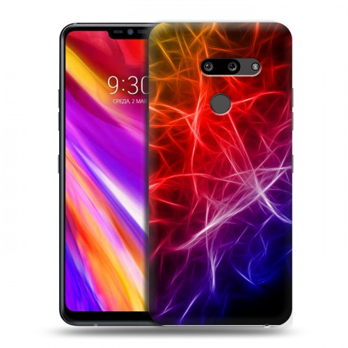 Дизайнерский пластиковый чехол для LG G8 ThinQ Красочные абстракции