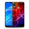 Дизайнерский пластиковый чехол для Huawei Y6 (2019) Красочные абстракции