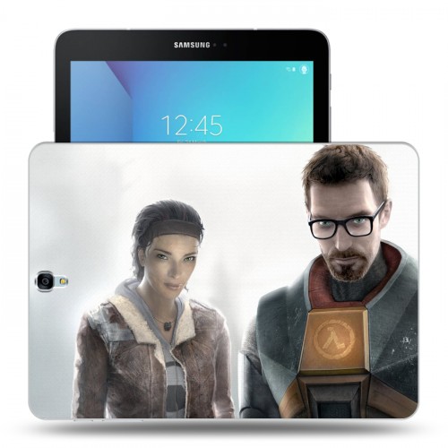 Дизайнерский силиконовый чехол для Samsung Galaxy Tab S3 Half life 