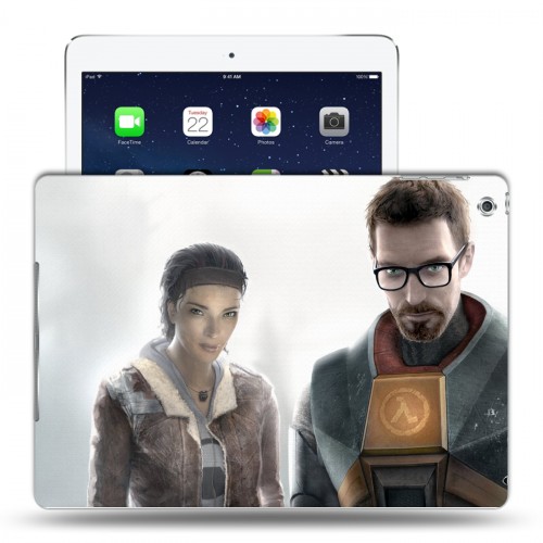 Дизайнерский силиконовый чехол для Ipad Air Half life 