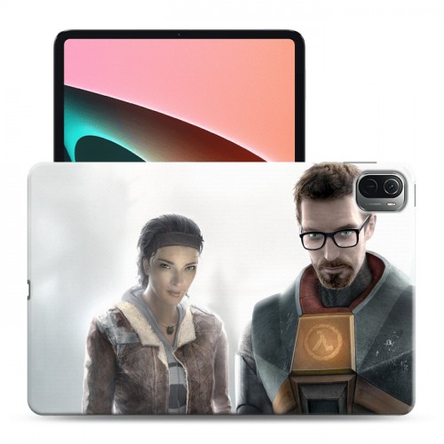 Дизайнерский силиконовый чехол для Xiaomi Pad 5 Half life 