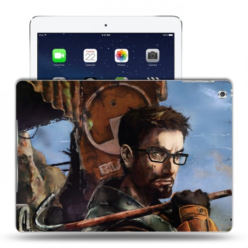 Дизайнерский силиконовый чехол для Ipad Air Half life 