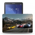 Дизайнерский силиконовый чехол для Samsung Galaxy Tab E 9.6 Need for speed