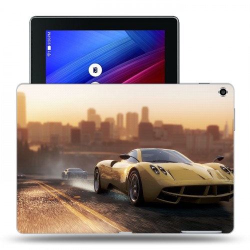 Дизайнерский силиконовый чехол для ASUS ZenPad 10 Need for speed