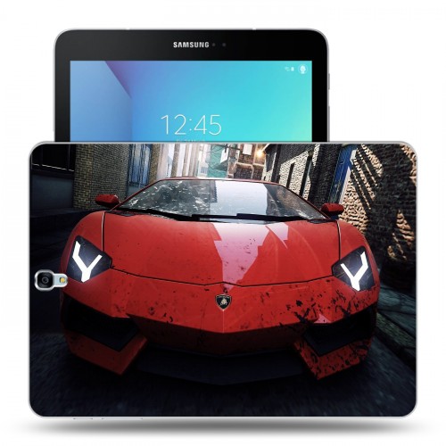 Дизайнерский силиконовый чехол для Samsung Galaxy Tab S3 Need for speed