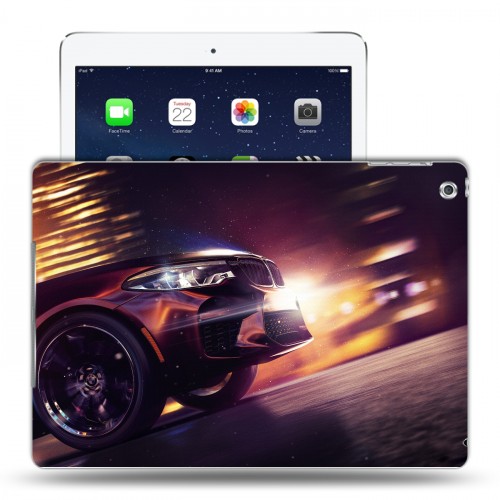 Дизайнерский силиконовый чехол для Ipad (2017) Need for speed