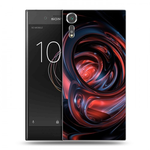 Дизайнерский пластиковый чехол для Sony Xperia XZs Красочные абстракции