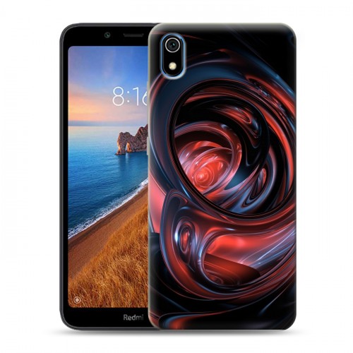 Дизайнерский силиконовый чехол для Xiaomi RedMi 7A Красочные абстракции