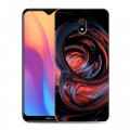 Дизайнерский силиконовый с усиленными углами чехол для Xiaomi RedMi 8A Красочные абстракции