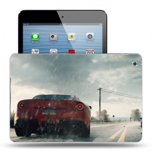 Дизайнерский силиконовый чехол для Ipad Mini Need for speed