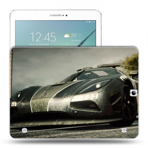 Дизайнерский силиконовый чехол для Samsung Galaxy Tab S2 9.7 Need for speed