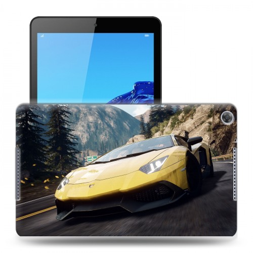 Дизайнерский силиконовый чехол для Huawei MediaPad M5 lite 8 Need for speed