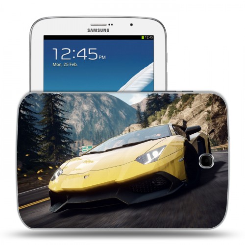 Дизайнерский силиконовый чехол для Samsung Galaxy Note 8.0 Need for speed