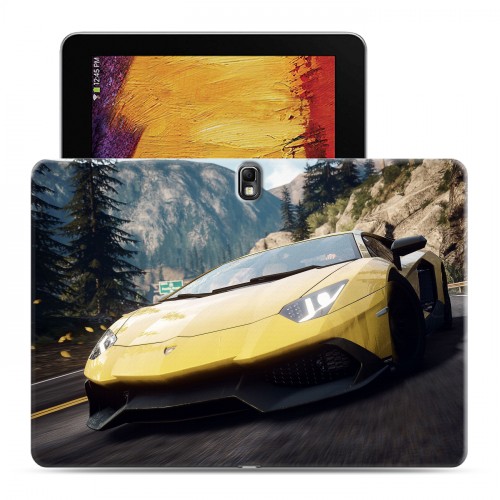 Дизайнерский силиконовый чехол для Samsung Galaxy Note 10.1 2014 editon Need for speed