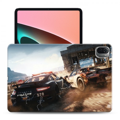 Дизайнерский силиконовый чехол для Xiaomi Pad 5 Need for speed