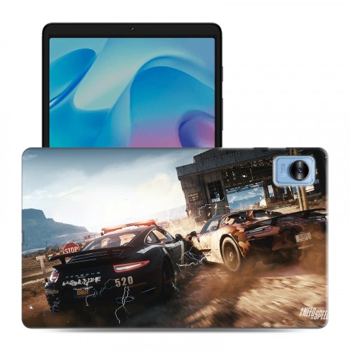 Дизайнерский силиконовый чехол для Realme Pad Mini Need for speed