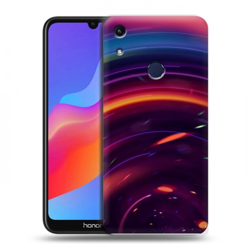 Дизайнерский пластиковый чехол для Huawei Honor 8A Красочные абстракции