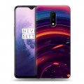 Дизайнерский пластиковый чехол для OnePlus 7 Красочные абстракции