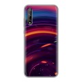 Дизайнерский силиконовый чехол для Huawei Y8p Красочные абстракции