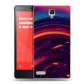 Дизайнерский пластиковый чехол для Xiaomi RedMi Note Красочные абстракции