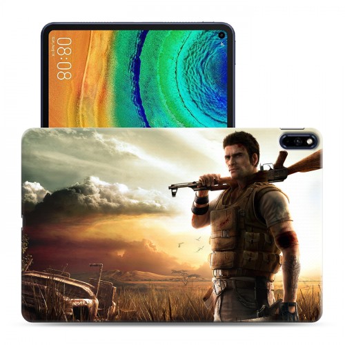 Дизайнерский силиконовый с усиленными углами чехол для Huawei MatePad Pro Far cry