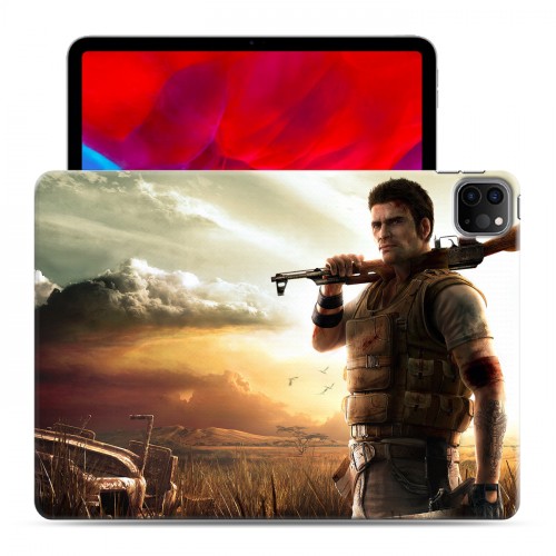 Дизайнерский силиконовый с усиленными углами чехол для Ipad Pro 11 (2020) Far cry