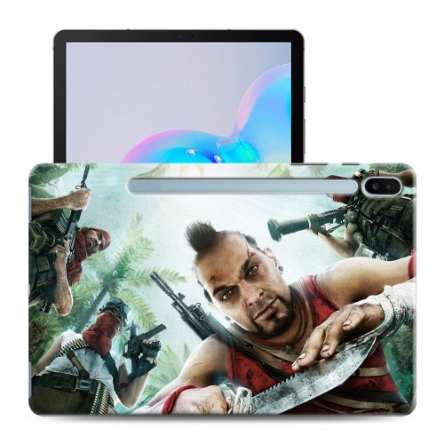 Дизайнерский силиконовый чехол для Samsung Galaxy Tab S6 Far cry